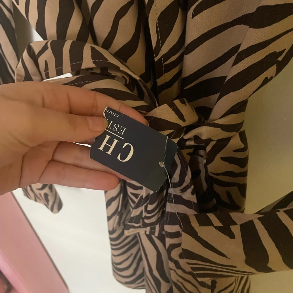 Chaps Zebra jacket! - Picture 4 of 4